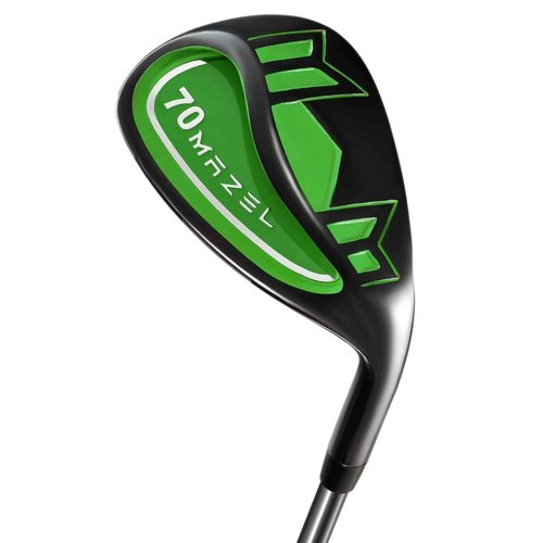 MAZEL Golf Wedge for Men & Women - Forged Lob Wedge,Escape Bunkers and Quickly Cuts Strokes Around The Green,High Loft Golf Club Wedge (Green, 70 Degree)