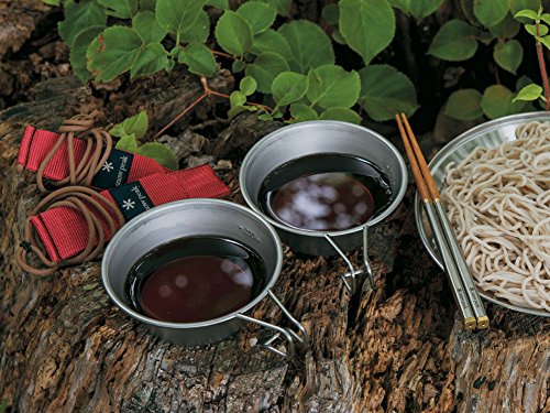 Snow Peak’s Titanium Sierra Cup, E-104, Japanese Titanium, Lifetime Product Guarantee, Lightweight, Compact for Camping or...