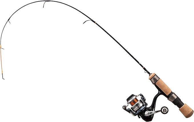 13 FISHING - The Snitch Spinning Ice Combo - 25" with Flex-Core Quick Action TIO - SNSC-25QT