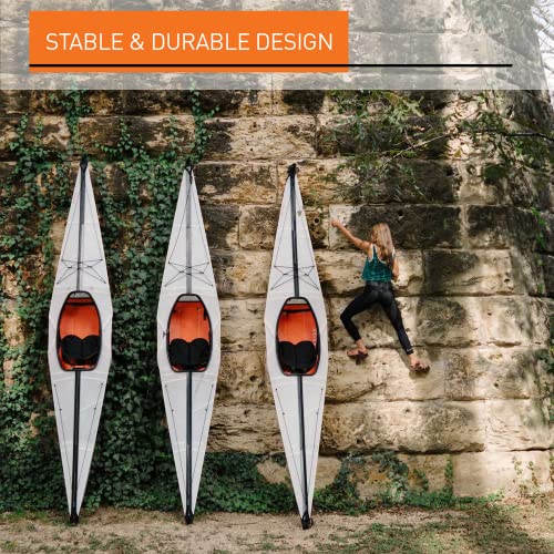 Oru Bay ST Foldable Kayak | Stable, Durable, Lightweight - Lake, River, and Ocean Kayaks - Intermediate - Size (Unfolded)