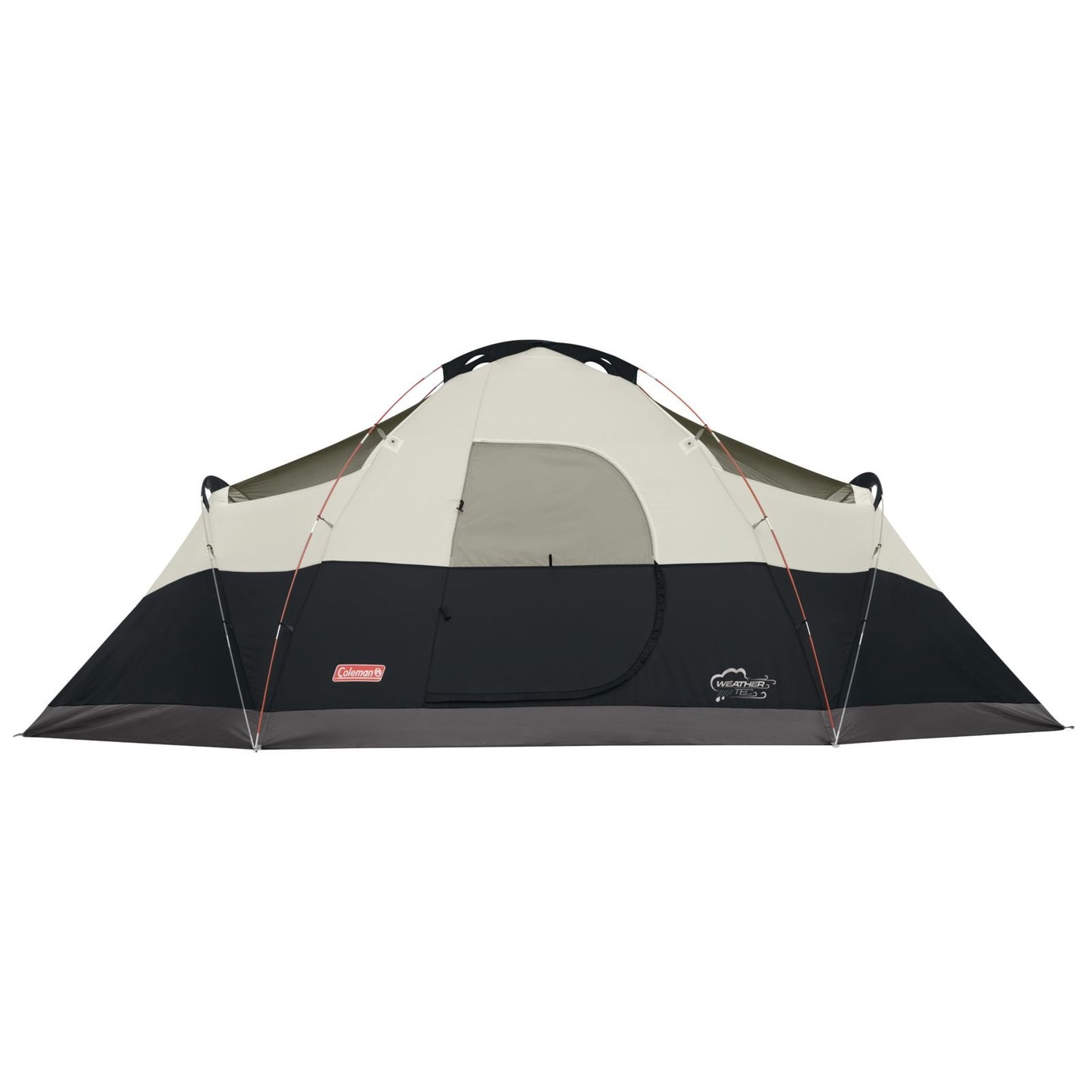 Coleman 8-Person Tent for Camping | Red Canyon Car Camping Tent, Black