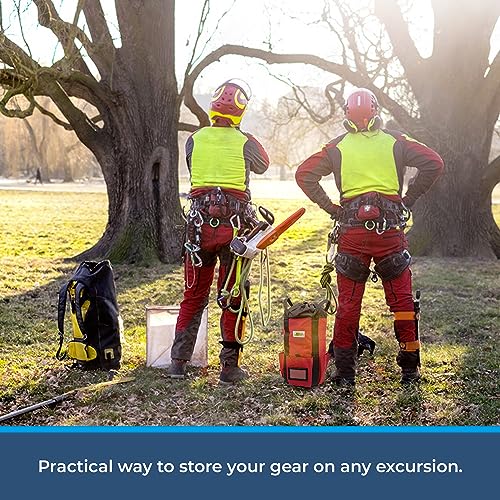 Rock N Rescue Arbor Rope Storage Bag - Rock and Tree Climbing Equipment, Arborist Gear, Bucket Style Backpack, Waterproof ...
