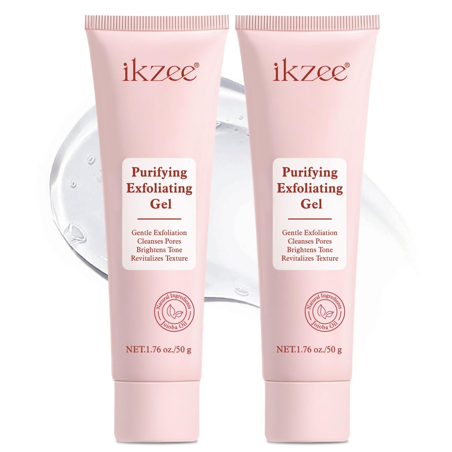 Purifying Exfoliating Gel, Facial Exfoliator Cleanser, Face Scrub, Natural Exfoliating Gel Purifying Cream, Gentle for Face Body