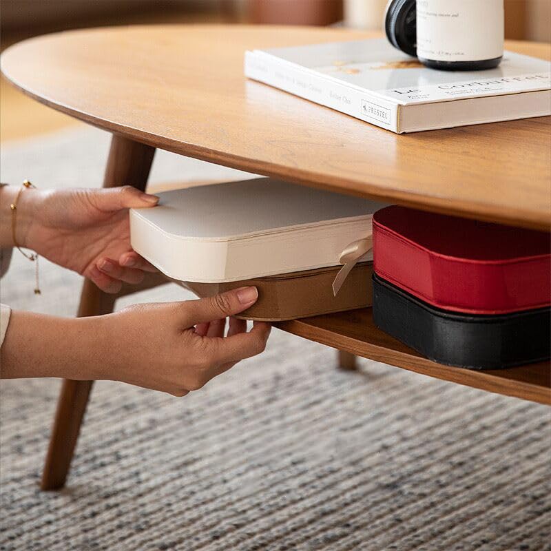 Home Furniture Modern Design Accordion Portable Folding Paper Stool Kraft Paper Relaxing Multifunction Round Foot Stool Si...