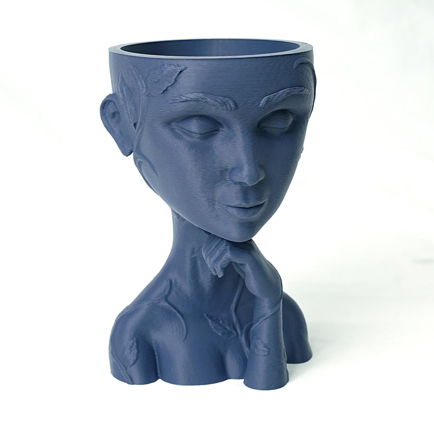 Gratkit Matte Pla Filament, 3D Printer Filament 1.75Mm, +/-0.03Mm, Cardboard Spool 1Kg/2.2Lbs, Pla Matte Navy Blue