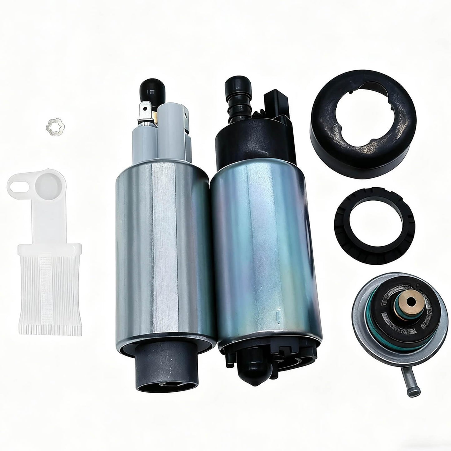 Dual High and Low Lift Pressure Fuel Pump – Replaces 866170A01, 866169T01 – Compatible with Mercury Mercruiser 305, 350, 377, 496 (5.0L, 5.7L, 6.2L, 8.1L) Marine Engines 1984-2020