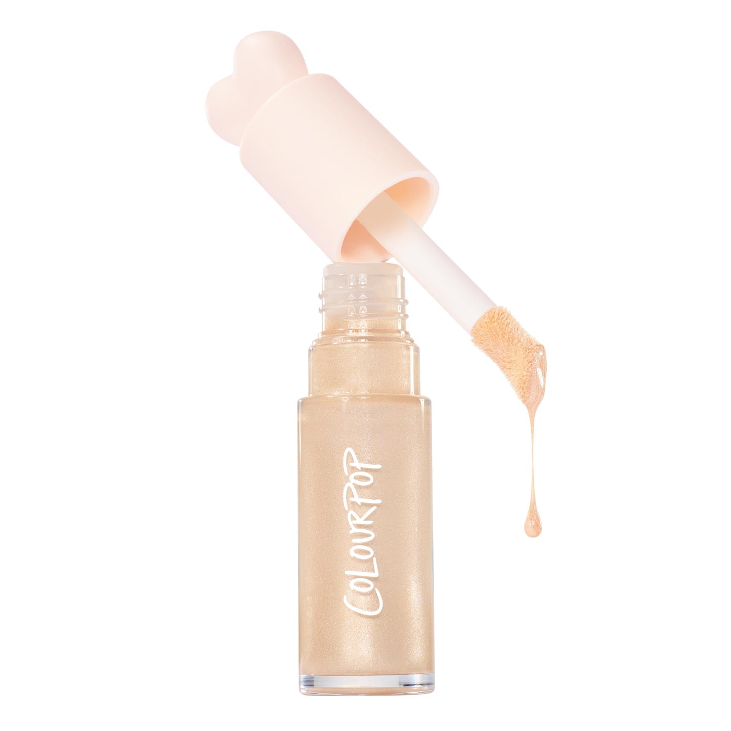 ColourPop Hi-Lite Dewy Liquid Highlighter - Ultra-Reflective Face & Body Illuminator - Glowy Summer Makeup with Hyaluronic Acid
