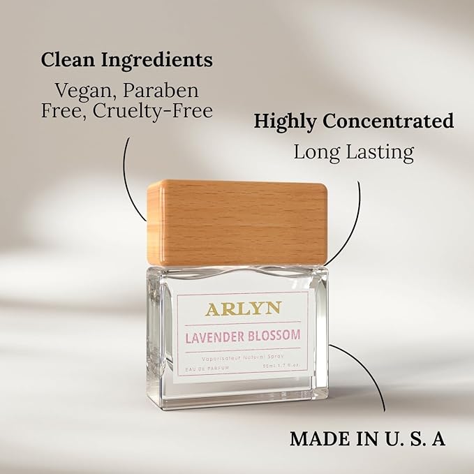ARLYN Lavender Blossom Eau de Parfum, Inspired by YSL Li.ibre, Long-Lasting Perfume For Men & Women, Vegan, Cruelty Free, Made In USA - 50 ml | 1.7 Oz