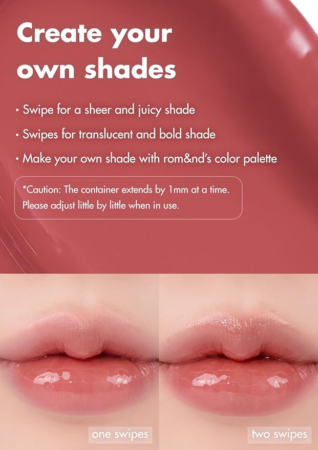 rom&nd GLASTING MELTING BALM 15 Pecan Brew | K-Beauty Hydrating Lip Balm for Plump, Crystal-Clear Shine | Vivid Nude Brown-Red Tint | Non-Sticky, Long-Lasting Moisture