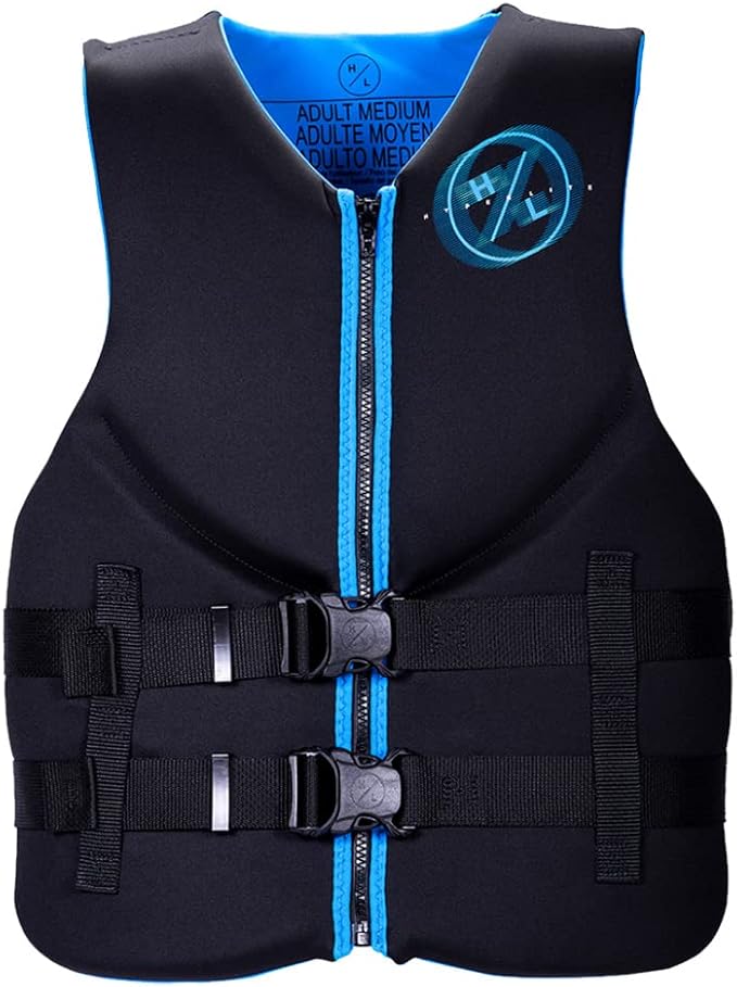 HyperLite Men's Indy Life Jacket - US Coast Guard Approved Level 70 Buoyancy Aid, Great for Any Water Sports Activity Incl...