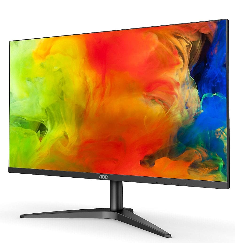 AOC 24B1H 24" Full HD Monitor, 1920x1080, Black, VA Panel, HDMI/VGA, Flicker-free