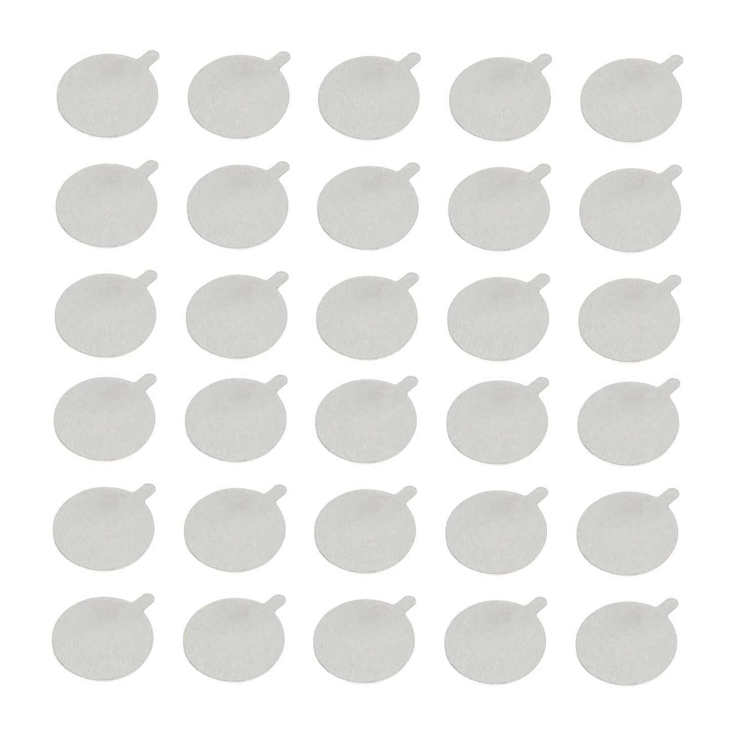 Honbay 600PCS Disposable Eyelash Glue Holder Pallet Sticker Waterproof Foil Eyelash Extension Glue Stickers Pads for Makeup (21m