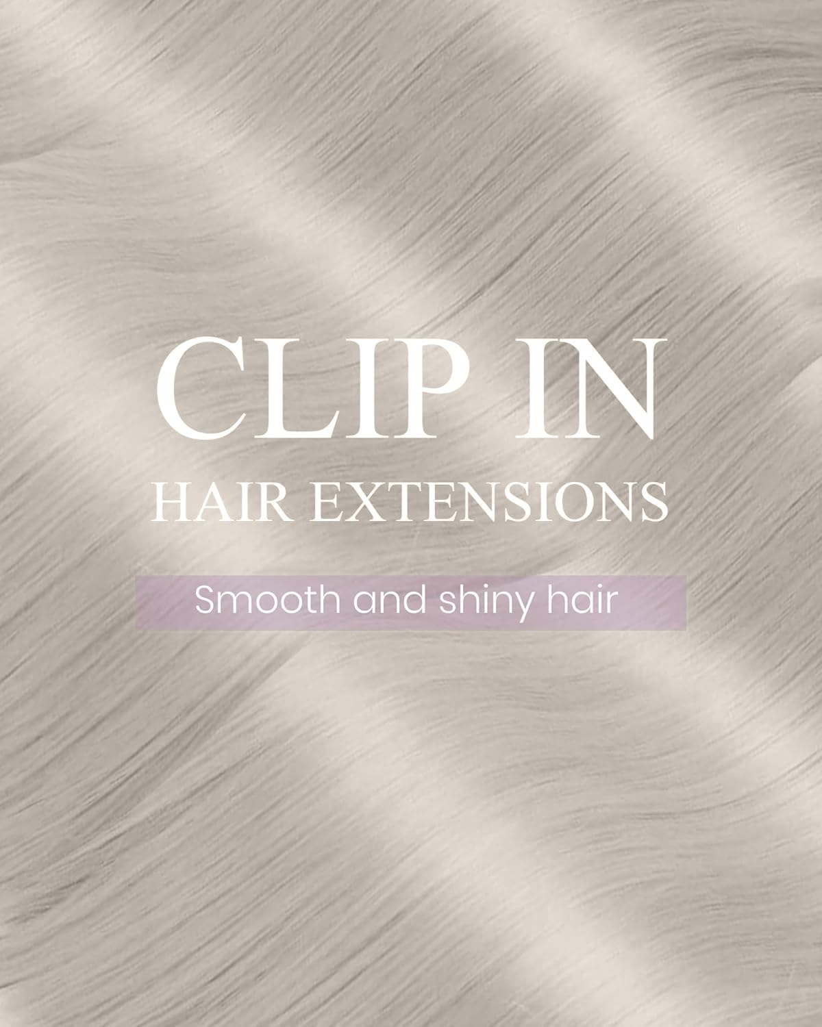 LaaVoo Clip in Hair Extensions Real Human Hair Blonde Hair Extensions Clip ins Platinum Blonde Human Hair Clip in Extension Blon