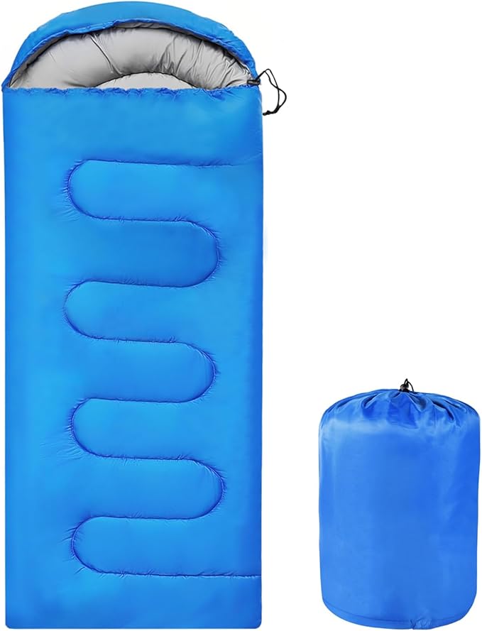 OBTANIM Sleeping Bags Portable Waterproof Camping Sleeping Bag for Adults Kids 4 Seasons Cold Weather or Warm Backpacking ...