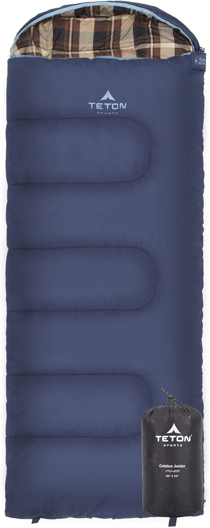 Teton Junior, 20 Degree and 0 Degree Sleeping Bags. Finally, Sleeping Bag for Boys, Girls, All Kids, Warm and Comfortable,...
