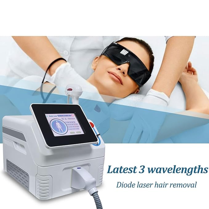 Diode Laser Hair Removal Machine Professional Ice-point Hair Removal Device Salon Beauty Skin Care Device for Body and Facial