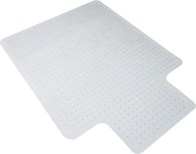 HON Office Chair Mat for Carpet, Computer Desk Chair Mat for Carpeted Floors, Easy Glide in Office or Home with Extended L...