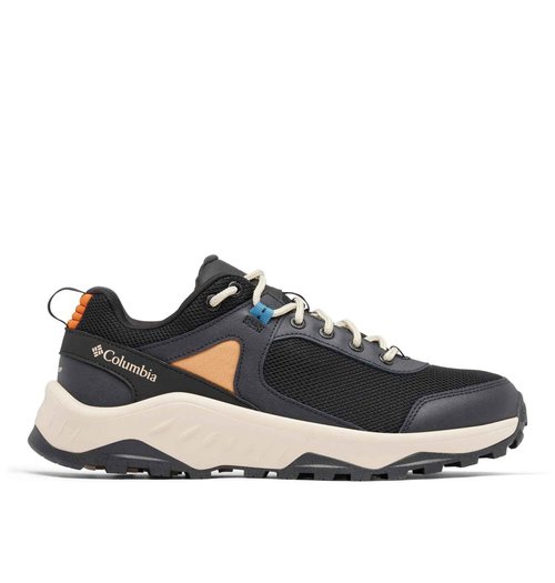 Columbia Mens Trailstorm Ascend Waterproof, Black/Canyon Sun, 7