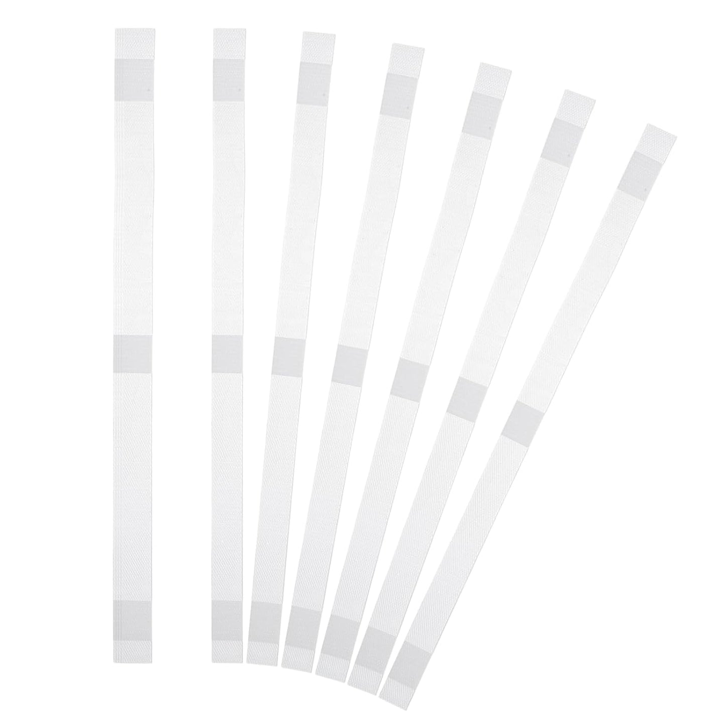 PATIKIL 15x285mm Thermal Binding Strips, 10PCS Glue Strips Tape Hot Melt Adhesive with Mesh Backing for Book Binding Repair Albums Pictures Files Crafts A4 Letter Size, White