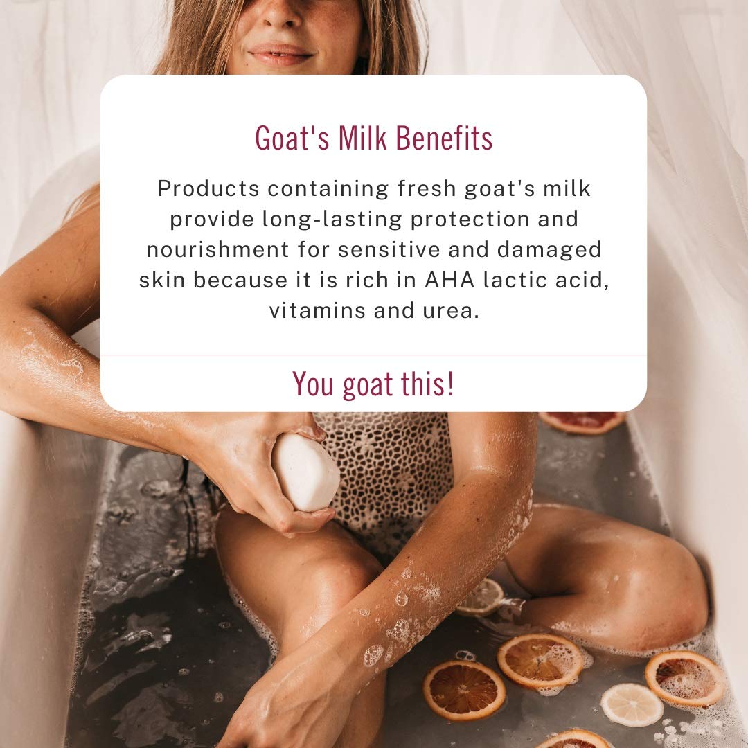 Nature by Canus Foaming Milk Bath with Smoothing Fresh Canadian Goat Milk, Original, 27.1 Fl Oz