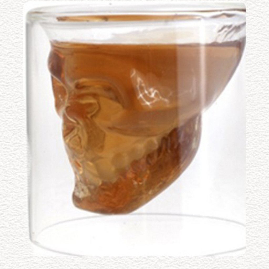 Genuine Fred DOOMED Crystal Skull Shotglass