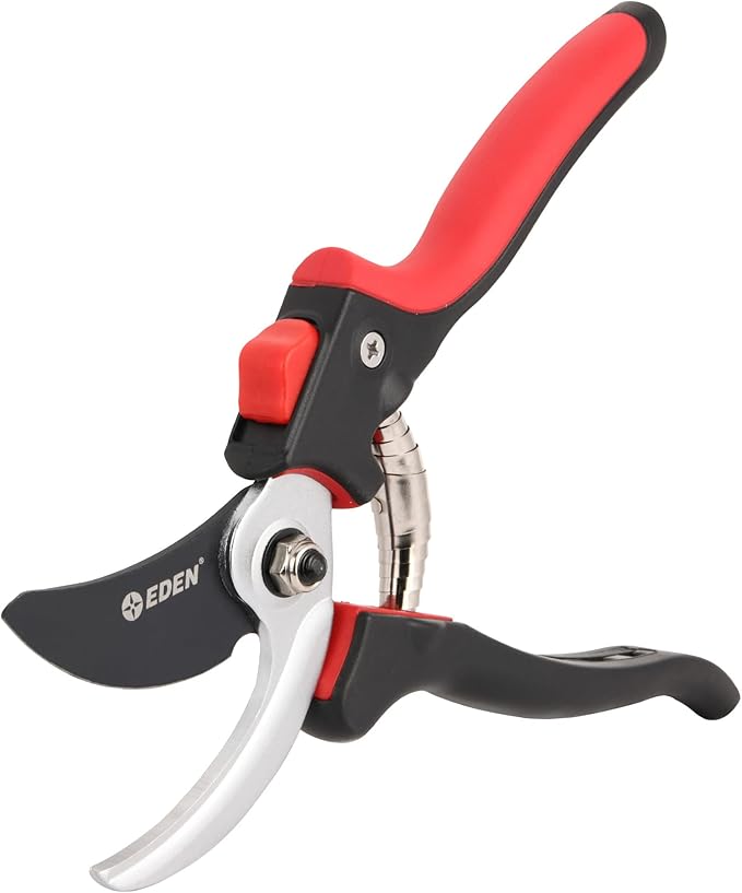 Eden 39001 Professional Sharp Bypass Pruning Shears, Tree Trimmers Secateurs,Hand Pruner, Garden Shears,Clippers For Garden, Bonsai Cutters
