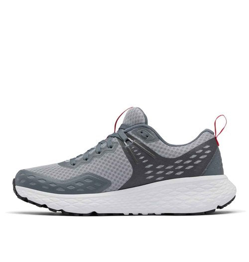 Columbia Men's Konos TRS Outdry Waterproof Shoe, Monument/Mountain Red, 9.5