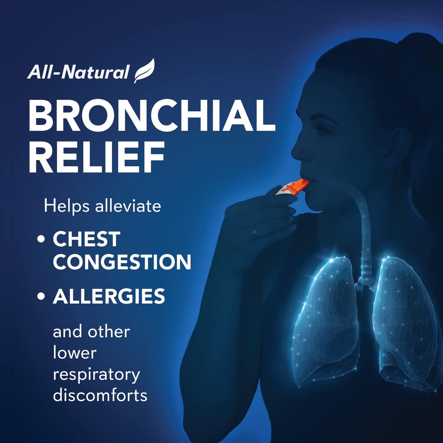 SinuCleanse Inhalo Bronchial Dry Salt Inhaler, 100% All-Natural Salt Crystals Help You Breathe Easier, 1 Portable Respiratory Inhaler