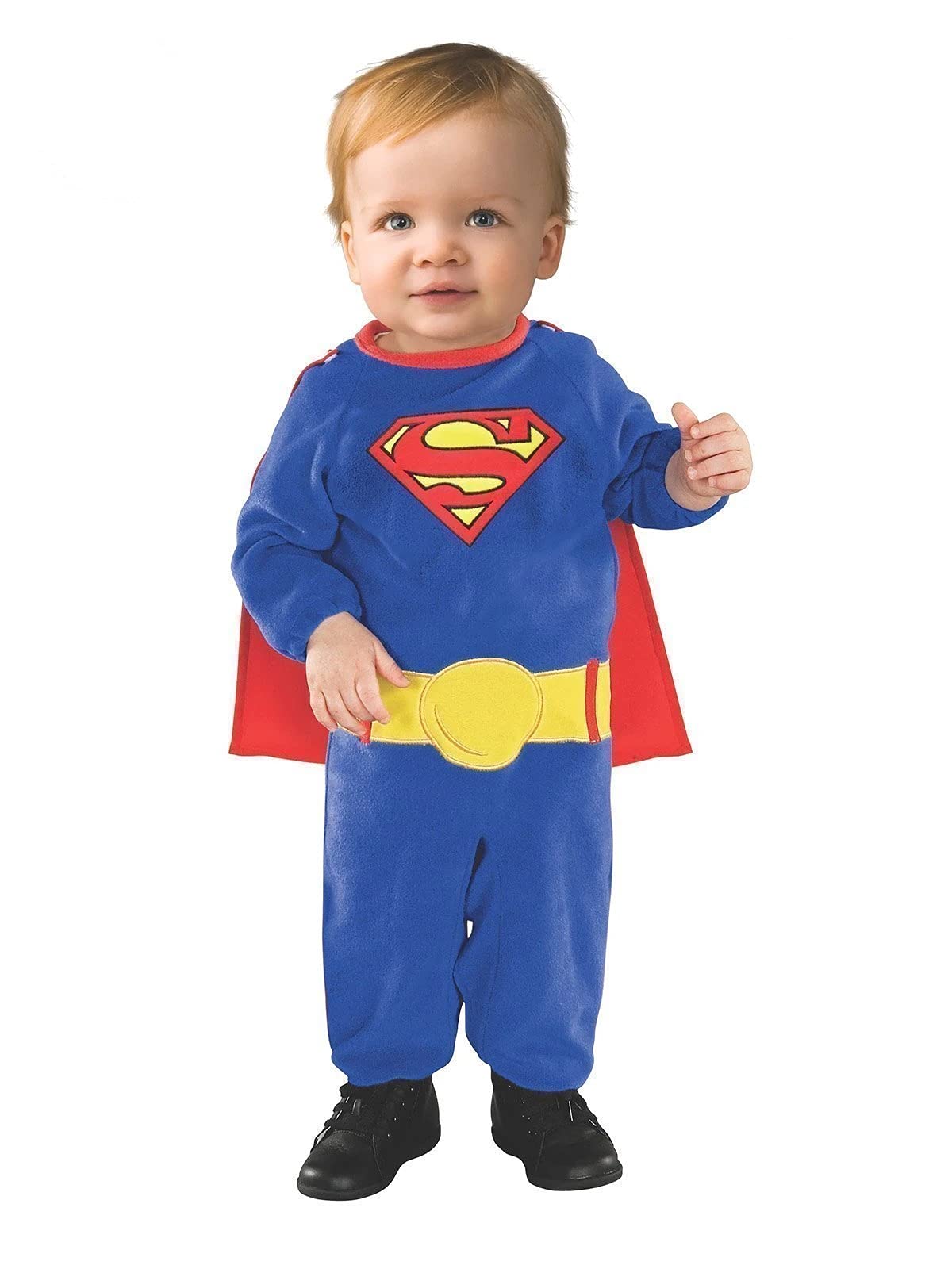 Rubies DC Comics Superheroes: Superman Romper With Removable Cape for Toddlers, Boy's Toddler
