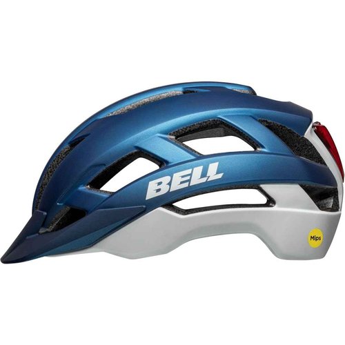BELL Falcon XRV LED MIPS Adult Road Bike Helmet - Matte Blue/Gray, Medium (55-59 cm)