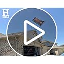 HIBLE Tangle Free Flag Pole 7 FT Carbon Fiber Flag Pole 1 Inch Black Flag Pole for House 6 Sections Adjustable Flag Poles...