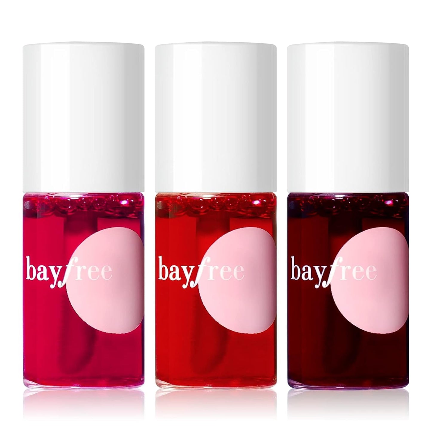 bayfree Lip Tint Stain Set, Korean Water Tint Lightweight Non-sticky, Waterproof Long Lasting Liquid Blush & Lip Stain, Transfer