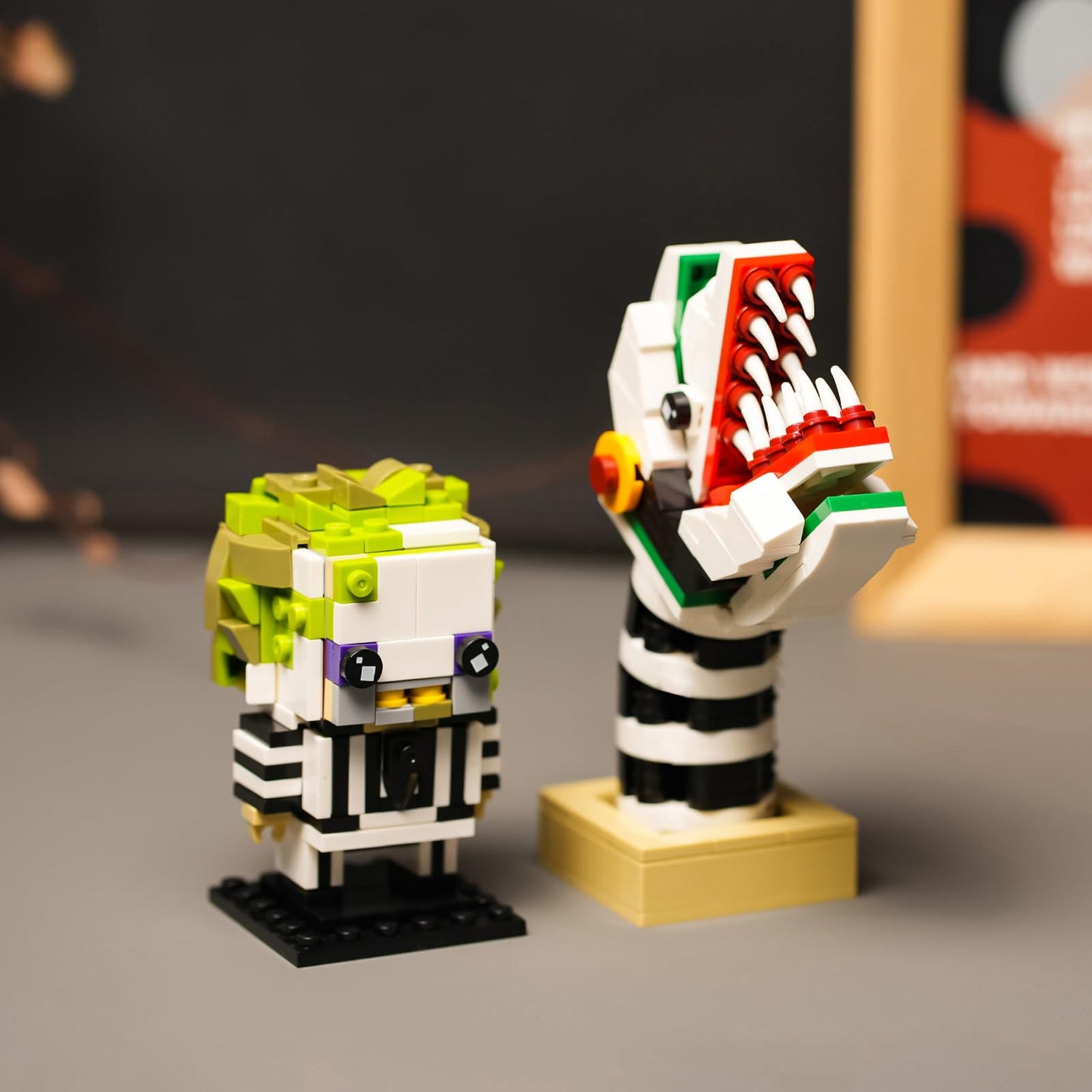 Halloween Horror Figure Building Set Compatible with Lego for Adults,Scary Toy for Movie Fan and Friends Christmas,Birthday Gifts,Home Decor 396 pcs