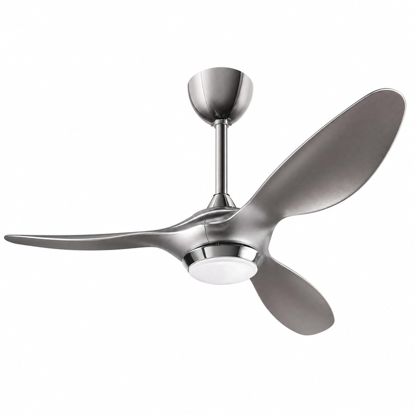 reiga 52 Inch Modern Smart Wifi Ceiling Fan with Light and Remote Control, Living Room Bedroom patio 3 Blade Ceiling Fans with Reversible Mute DC Moto
