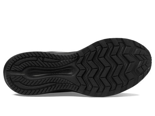 Saucony Men's Cohesion 17, Black/Black/Black, 14
