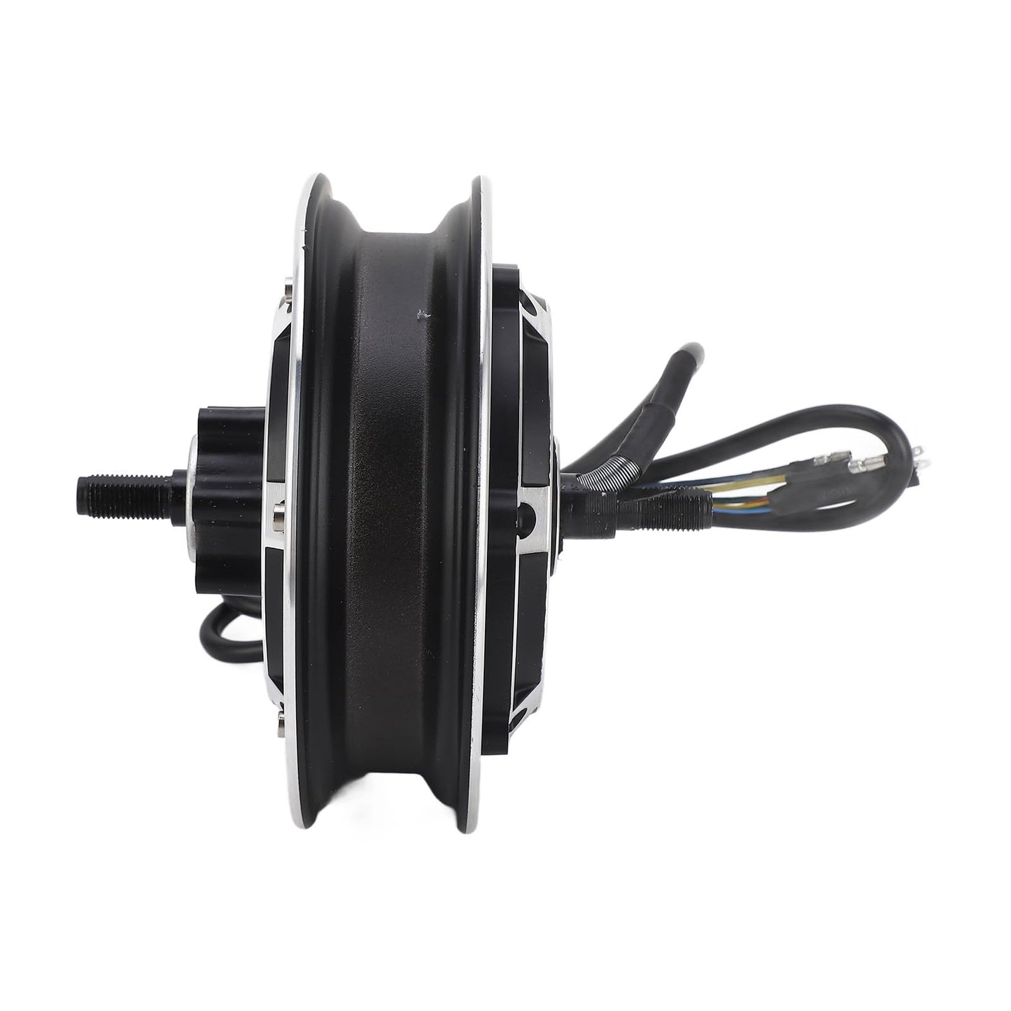 10 Inch Electric Scooter HUB Motor, 48V 1000W Noiseless Electric Brushless Disc Brake Hub Motor Aluminum Alloy Wheel Hub Motor for Electric Bikes, Electric Scooters, Folding