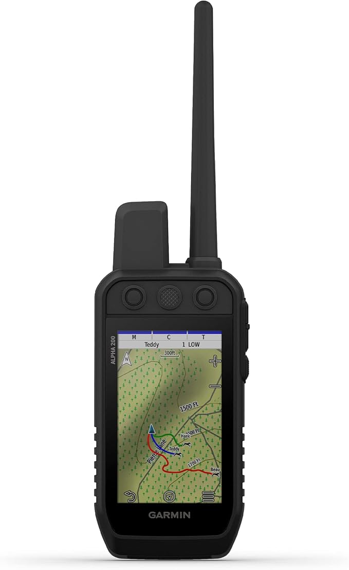 Garmin Alpha 200 Handheld, Simple, Accessible and Fast Tracking and Training for Your Dogs, Sunlight-readable 3.5" Capacit...