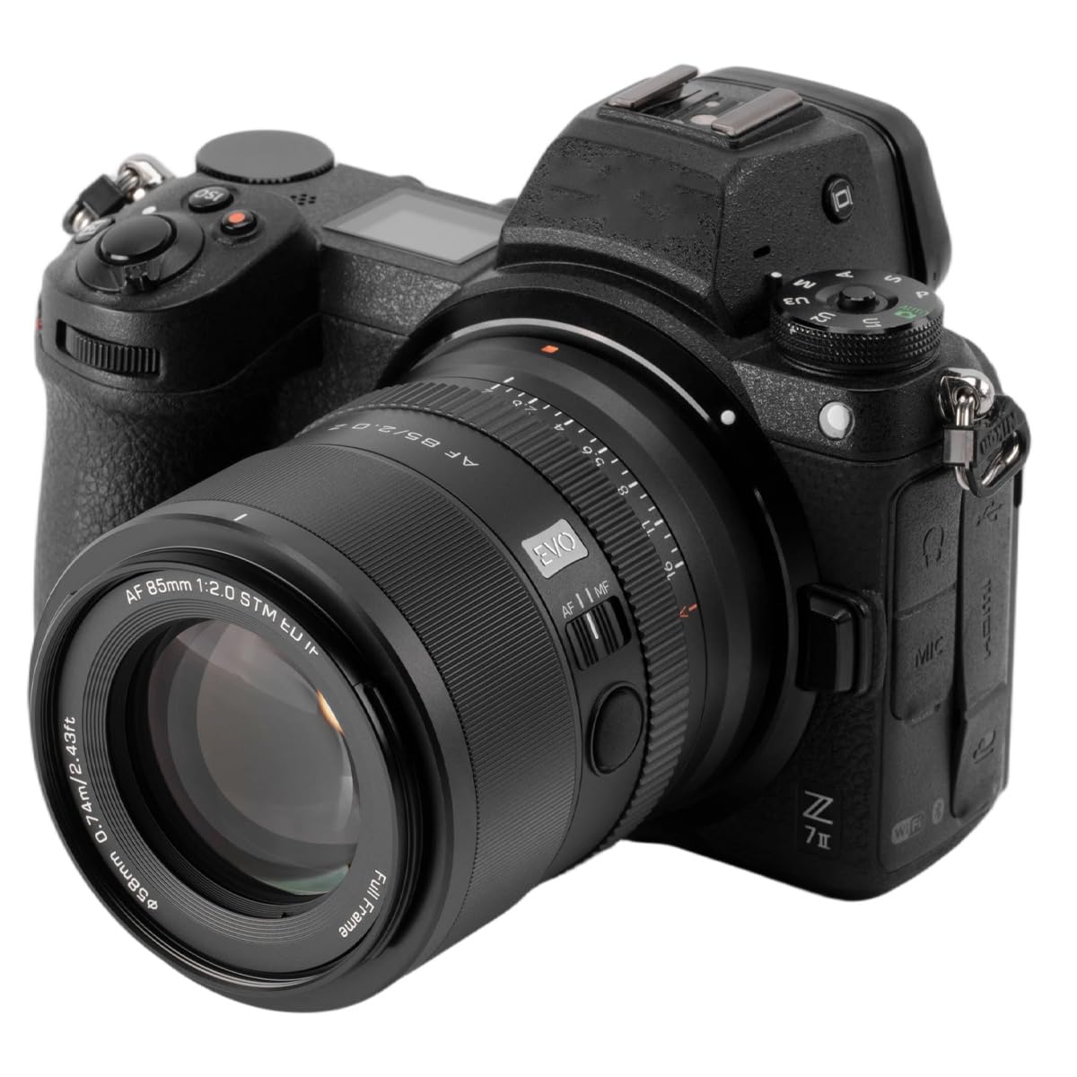 VILTROX 85mm f/2.0 F2.0 Z STM AF Full Frame Lens for Nikon Mirrorless Cameras,Autofocus Large Aperture Lens Compatible with Z-Mount ZFC Z5 Z50 Z50II Z6 Z6II Z6III Z7 Z7II Z30 Z8 Z9 ZF ZR