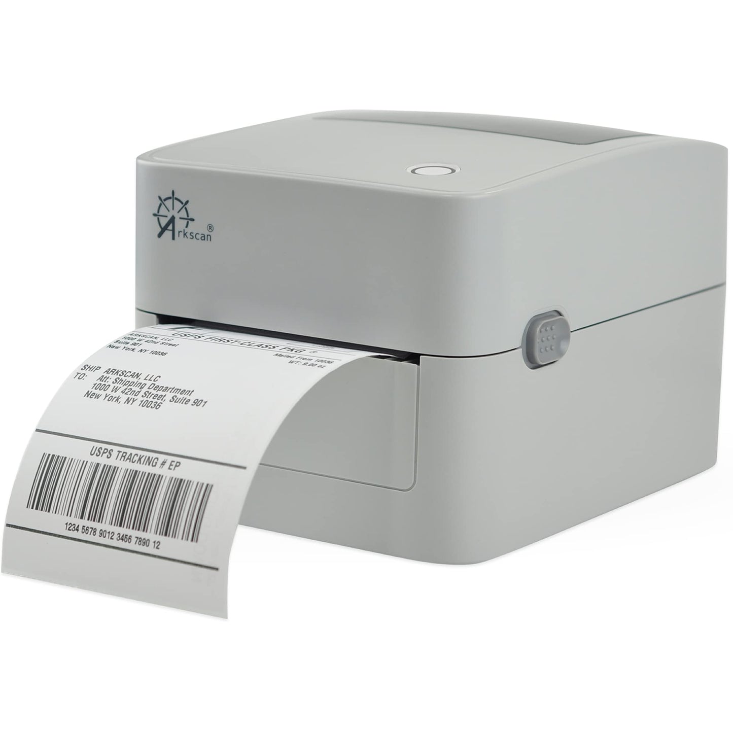 Arkscan 2054K-BP Shipping Label Printer Support Bluetooth-Enabled Computer Device Over Wireless or USB Connection, Works w/iOS Android Windows macOS ChromeOS for 4x6 Direct Thermal Label, NOT WiFi