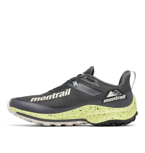 Columbia Men's Montrail Trinity Ag II, Dark Grey/Napa Green, 11