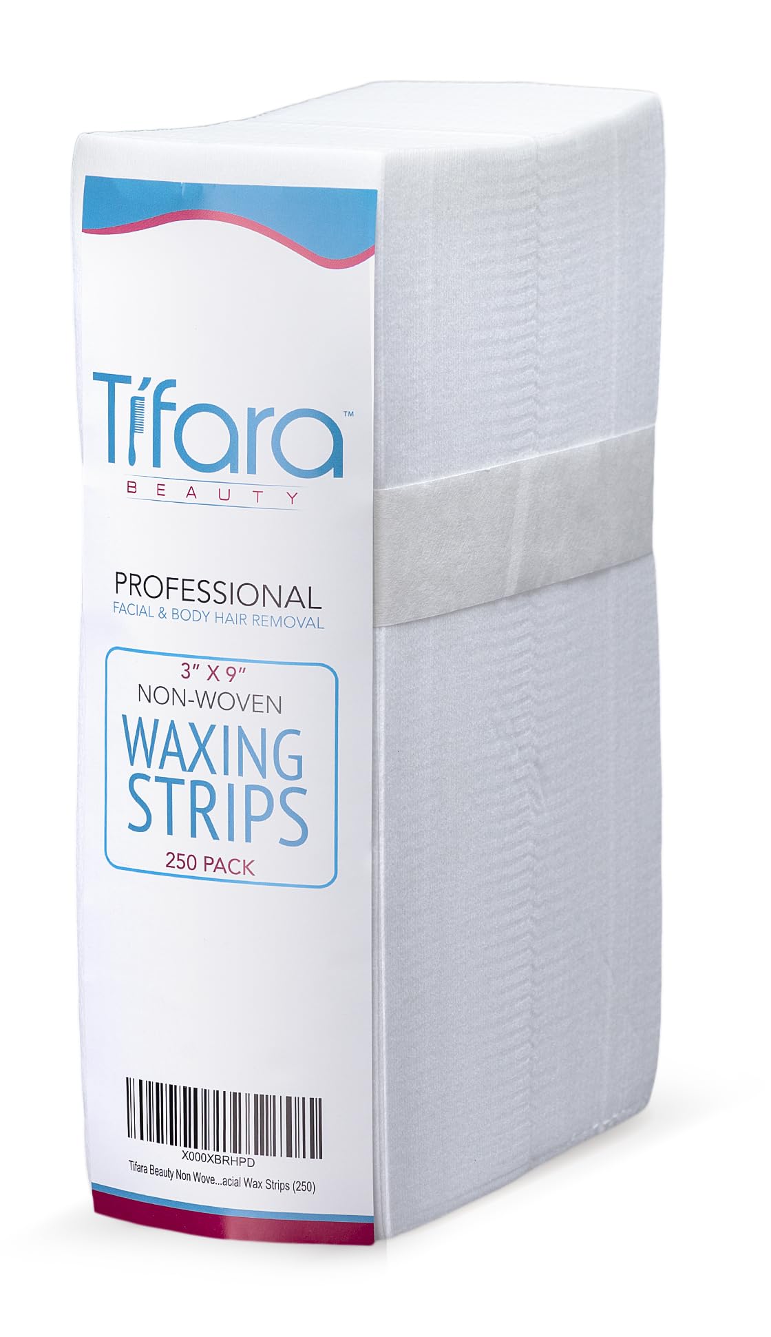 Tifara Beauty Non Woven Large 3x9 Body and Facial Wax Strips (250)