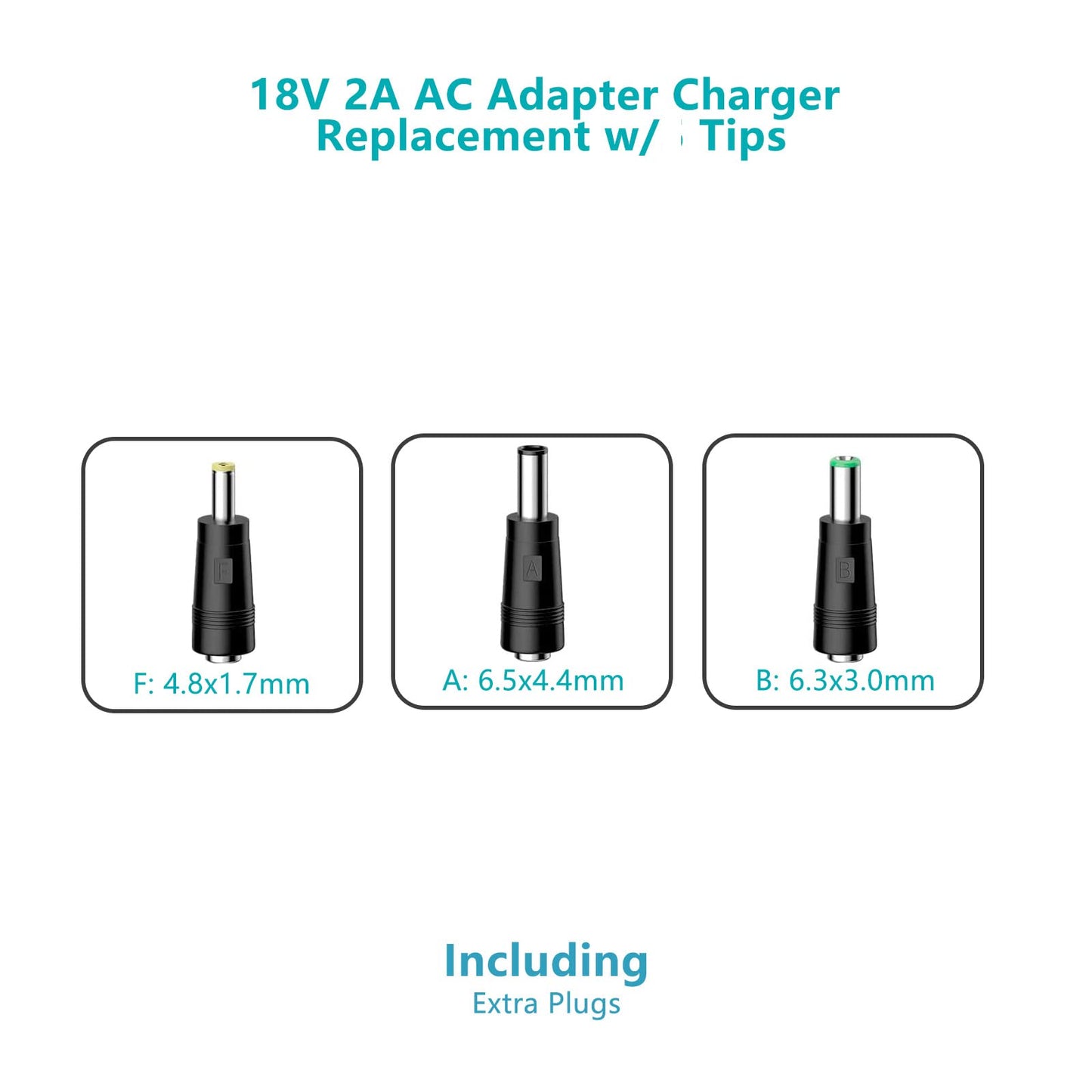 18V Dc Adapter Charger Compatible For Altec Lansing Mix 2.0 Rockbox Xl 2.0 Imw999, Altec Lansing Imw889 Bluetooth Speakers, Broo