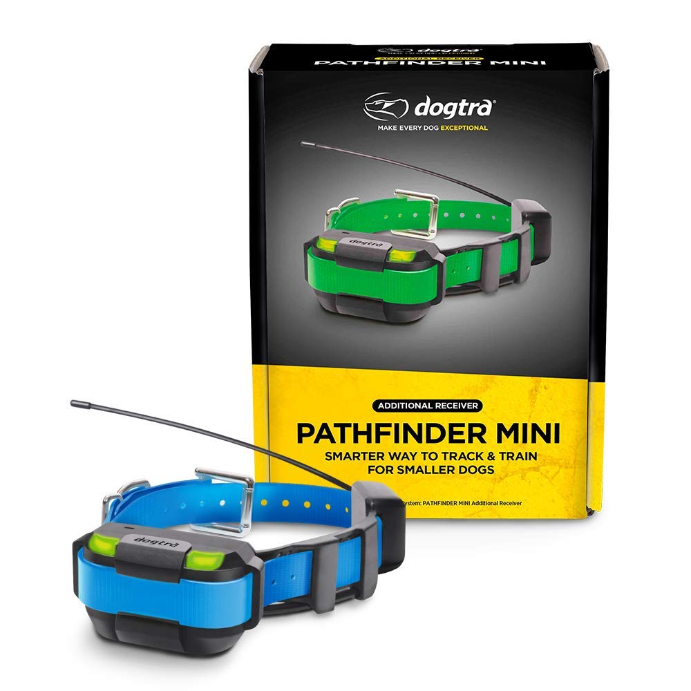 Dogtra Pathfinder Mini Additional Receiver 4-Mile 21-Dog Expandable Waterproof Smartphone Gps Tracking & Training Mini E-Collar
