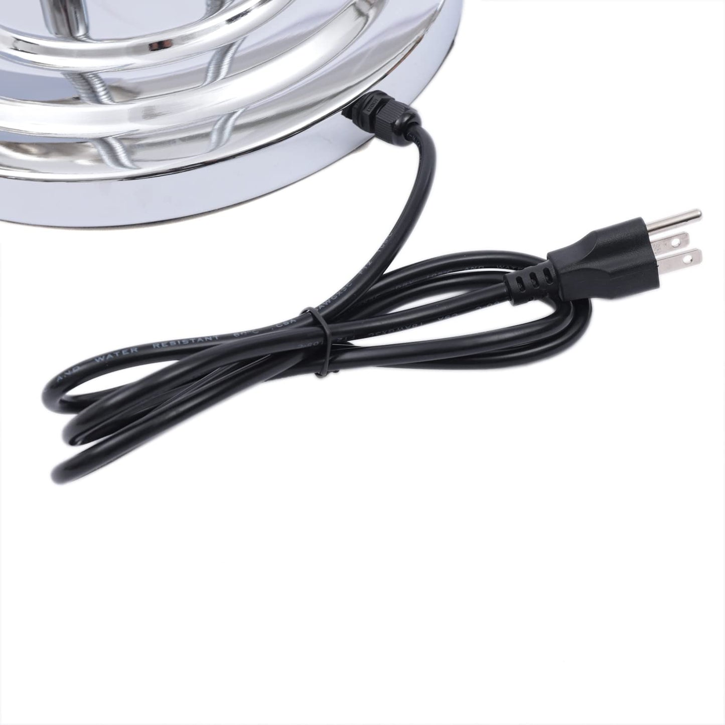 PERFERATE Food Heat Lamp 2-Head Electric Heating Lamp 500W Commercial Food Warmer Lamp for Food Electric Warming Lights for Restaurant, Buffet, Catering, Kitchen & Home Use (Silver)