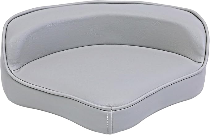 Casting Seat Boat Cabin Seating Universal Casting Boat Seat Pro Fishing Seat Casting Deck Seat for Fishing Boat Sightseeing Boat Speedboat (Gray)