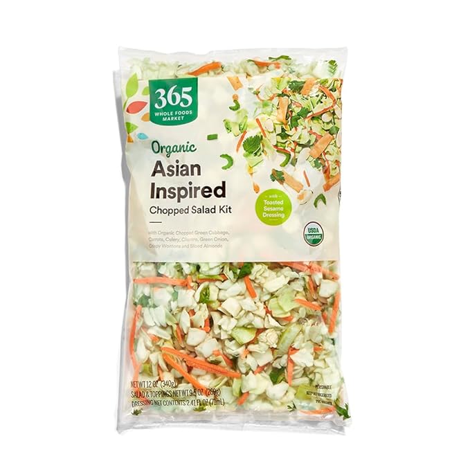 365 by Whole Foods Market, Organic Salad Kit - Asian Inspired, 12 oz