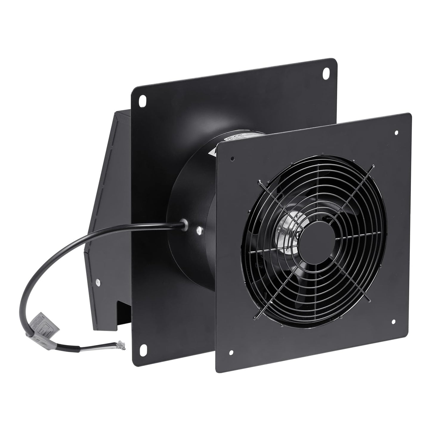 Vevor Through-The-Wall Ventilation Fan With Cover, 205 Cfm, 7-Inch Diameter Exhaust Fan Hose, Adjustable Duct For Kitchen, Livin