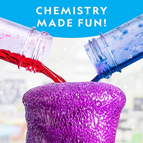 National Geographic Stunning Chemistry Set - Mega Science Kit with 45 Easy Experiments- Make a Volcano and Launch a Rocke...