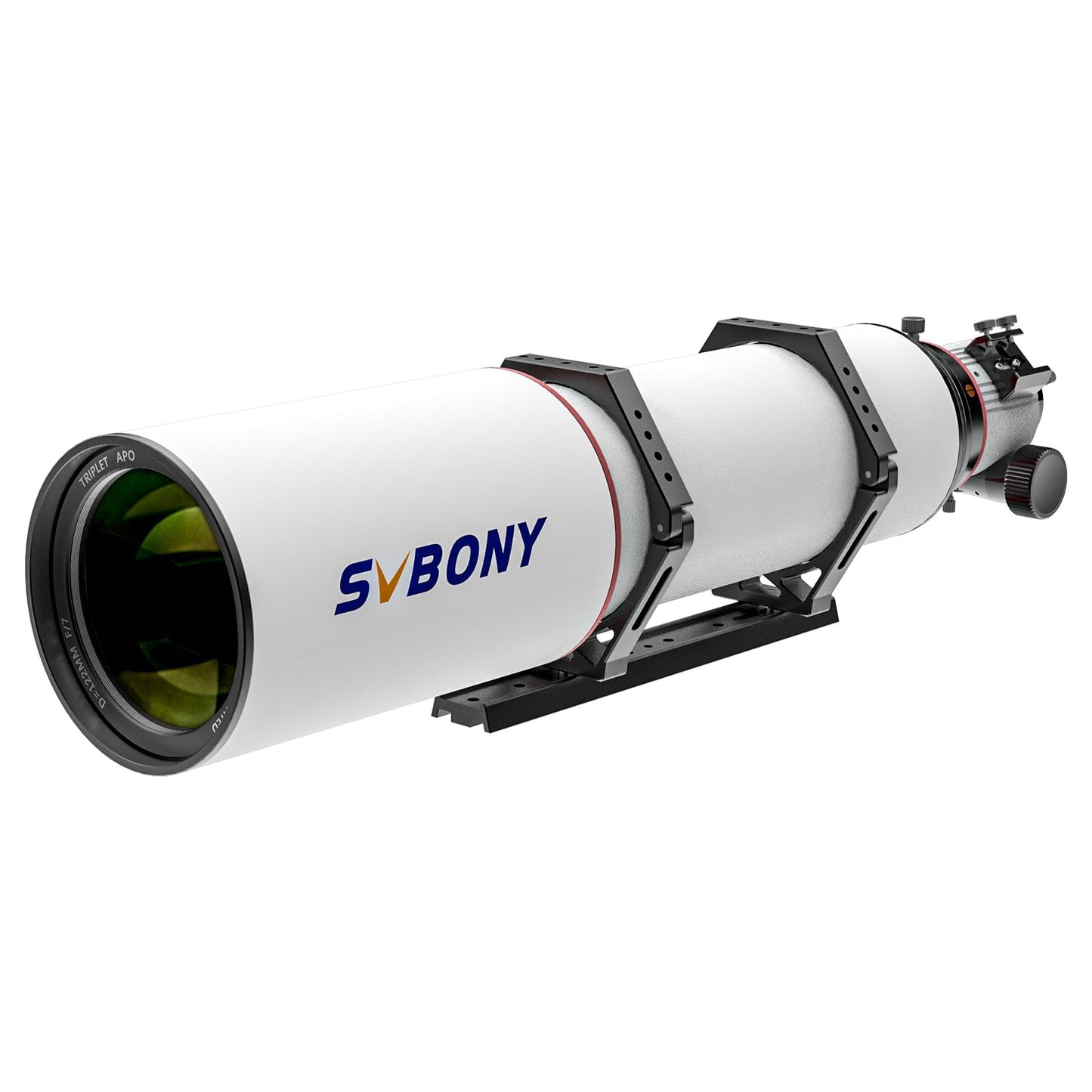 SVBONY SV550 Triplet APO Telescope, 122mm F7 ED Glass Telescope for Adults High Powered, 2.5" Dual-Speed Focuser, 87mm Focus Travel Distance Refractor OTA, for Deep Space Astrophotography and Visual
