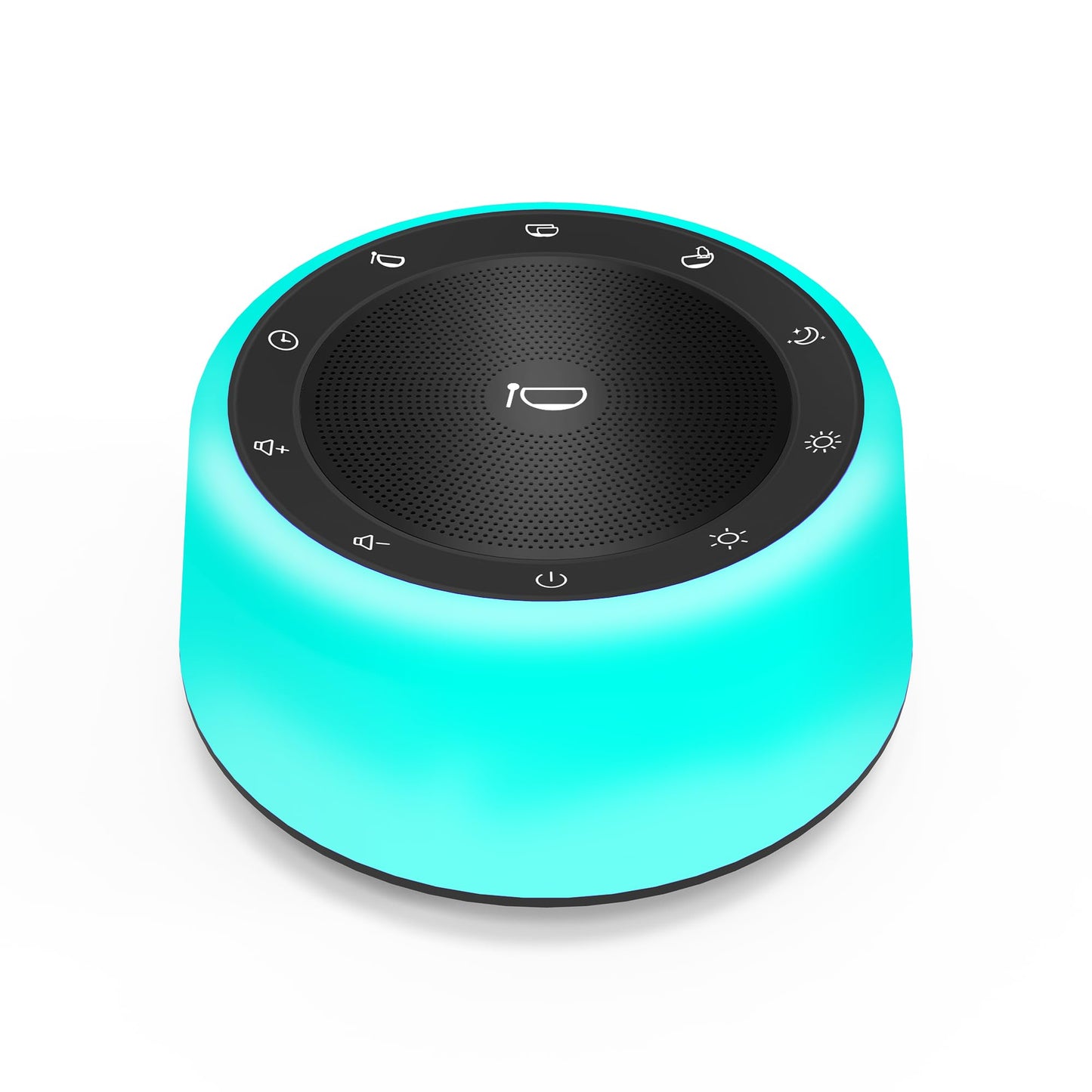 Kipcush Automatic Tibetan Singing Bowl Sound Machine - 11 Authentic Tones, Night Light, Timer & Touch Control - No Manual Striki